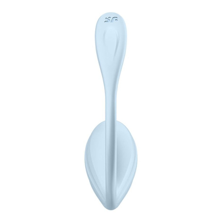Смарт-виброяйцо Satisfyer Smooth Petal Connect App Light Blue || Смарт-віброяйце Satisfyer Smooth Petal Connect App Light Blue