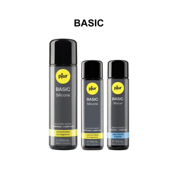 Смазка на водной основе pjur Basic waterbased 100 мл, идеальна для новичков, лучшее цена/качество