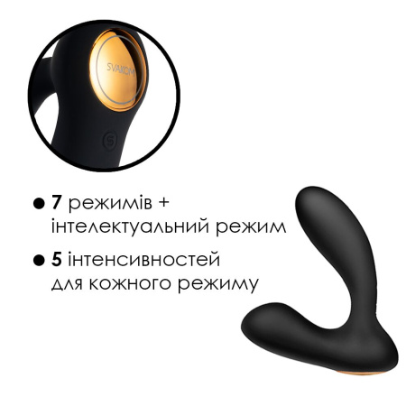 Интерактивный массажер простаты и вибратор точки G Svakom Vick Neo || Інтерактивний масажер простати та вібратор точки G Svakom Vick Neo
