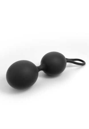 Вагинальные шарики Dorcel Dual Balls Black, диаметр 3,6см, масса 55 г || Вагінальні кульки Dorcel Dual Balls Black, діаметр 3,6 см, маса 55 г