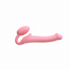 Безремневой страпон Strap-On-Me Rose XL, полностью регулируемый, диаметр 4,5см