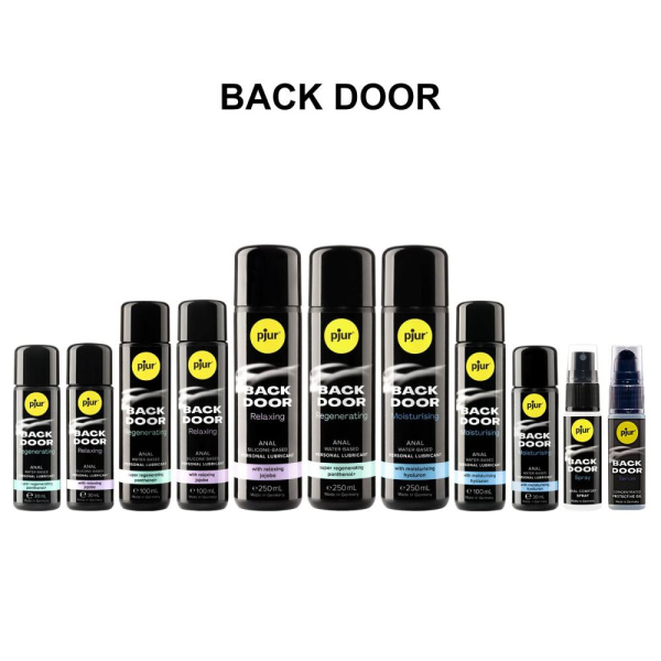 Анальная смазка pjur backdoor Regenerating 250мл на водной основе, с пантенолом и экстрактом ромашки