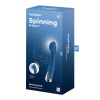 Вибратор с ротацией Satisfyer Spinning G-Spot 1 Blue, плоская площадка для стимуляции точки G || Вібратор з ротацією Satisfyer Spinning G-Spot 1 Blue, плоский майданчик для стимуляції точки G