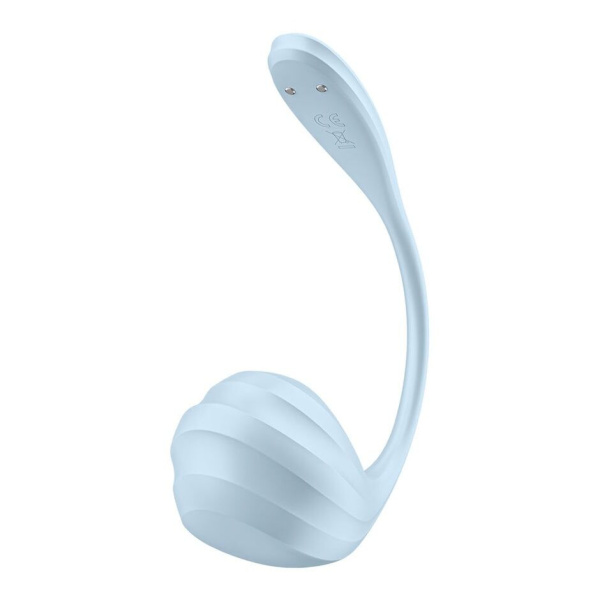 Смарт-виброяйцо Satisfyer Smooth Petal Connect App Light Blue