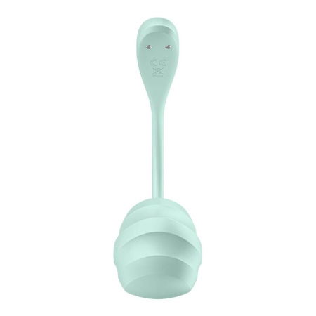 Смарт-виброяйцо Satisfyer Smooth Petal Connect App Mint || Смарт-віброяйце Satisfyer Smooth Petal Connect App Mint