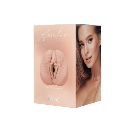 Мастурбатор-вагина Alive Amelia Super Realistic Masturbator S Flesh, реалистичный канал || Мастурбатор-вагіна Alive Amelia Super Realistic Masturbator S Flesh, реалістичний канал