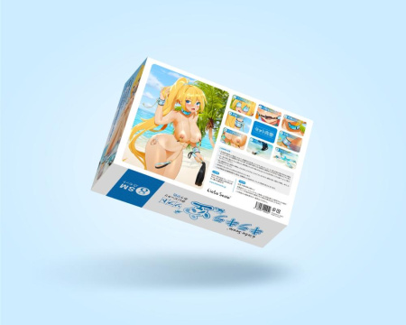 БДСМ-набор из экокожи на бархатной основе Liebe Seele Vivid Sky, 8 предметов || БДСМ-набір з екошкіри на оксамитовій основі Liebe Seele Vivid Sky, 8 предметів