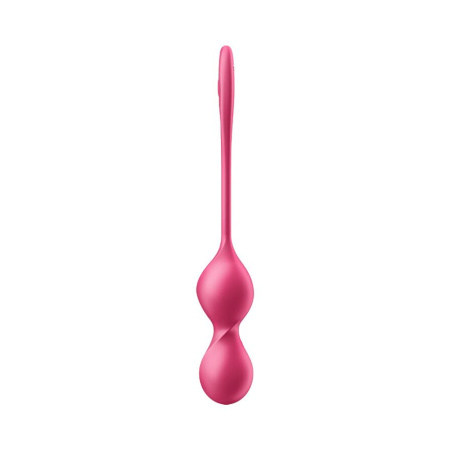 Вагинальные смарт-шарики с вибрацией Satisfyer Love Birds 2 Connect App Red, 86 г, пульт ДУ || Вагінальні смарт-кульки з вібрацією Satisfyer Love Birds 2 Connect App Red, 86 г, пульт ДК