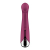Вибратор с ротацией Satisfyer Spinning G-Spot 1 Red, плоская площадка для стимуляции точки G || Вібратор з ротацією Satisfyer Spinning G-Spot 1 Red, плоский майданчик для стимуляції точки G