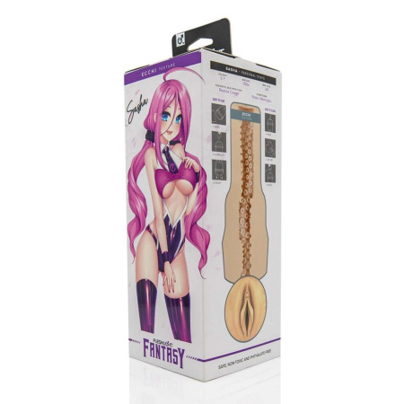 Мастурбатор Fleshlight Fantasy Sasha Nakamoto Ecchi, очень нежный, канал-тентакли || Мастурбатор Fleshlight Fantasy Sasha Nakamoto Ecchi, дуже ніжний, канал-тентаклі