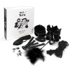 БДСМ-набор Art of Sex – Soft Touch BDSM Set, черный, 9 предметов