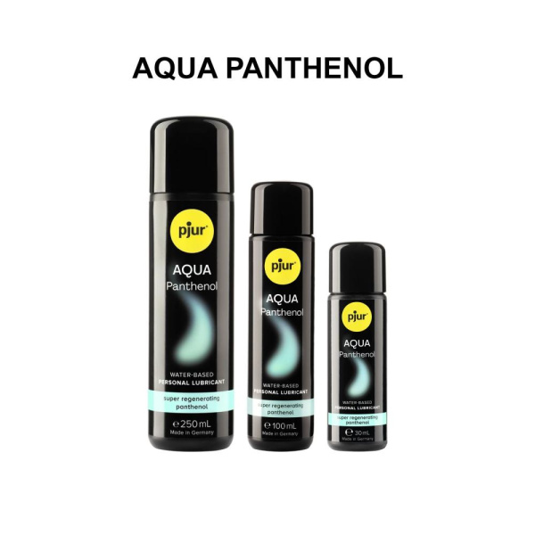 Смазка на водной основе pjur Aqua Panthenol 100 мл с пантенолом, уход и увлажнение