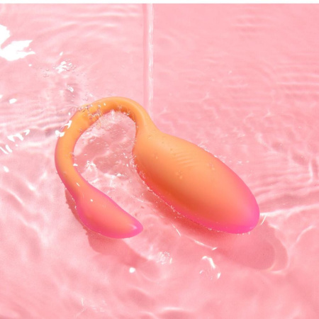 Смарт-виброяйцо Magic Motion Flamingo Max Orange 2 в 1: виброяйцо и тренажер Кегеля, 10 режимов || Смарт-віброяйце Magic Motion Flamingo Max Orange 2 в 1: віброяйце та тренажер Кегеля, 10 режимів