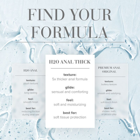 Густая анальная смазка JO ANAL H2O – THICK (240 мл) на водной основе || Густа анальна змазка JO ANAL H2O – THICK (240 мл) на водній основі