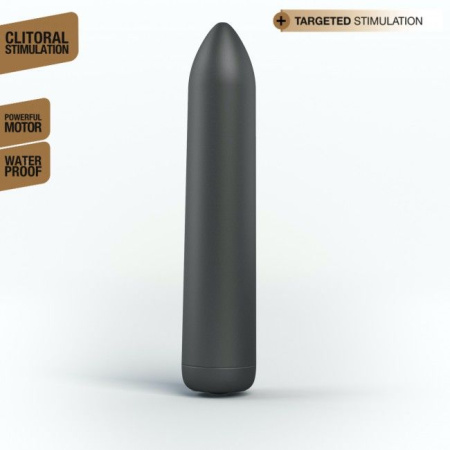 Перезаряжаемая вибропуля Dorcel Rocket Bullet Black || Перезаряджувана віброкуля Dorcel Rocket Bullet Black