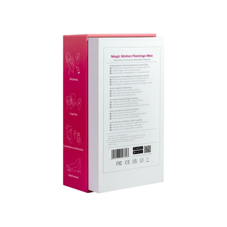 Смарт-виброяйцо Magic Motion Flamingo Max Orange 2 в 1: виброяйцо и тренажер Кегеля, 10 режимов || Смарт-віброяйце Magic Motion Flamingo Max Orange 2 в 1: віброяйце та тренажер Кегеля, 10 режимів